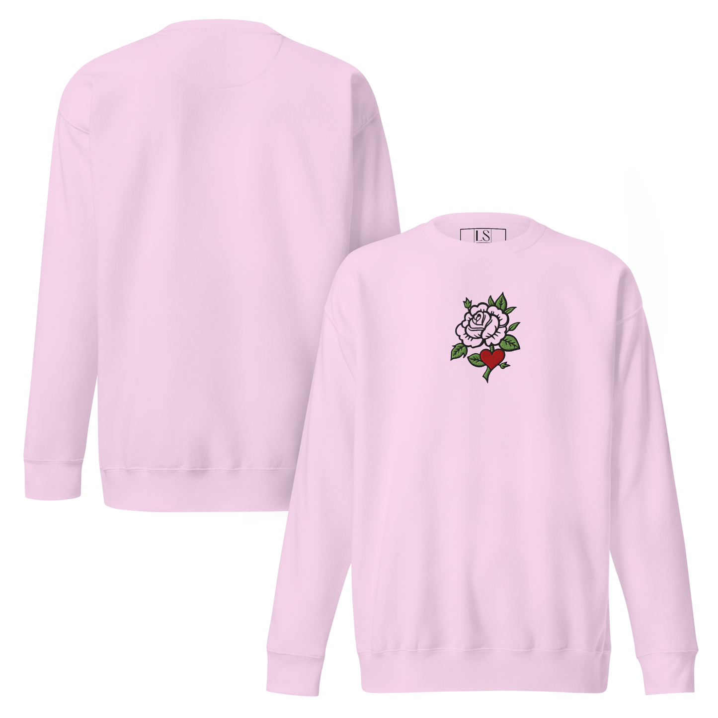 Still Blooming Embroidery Sweatshirt