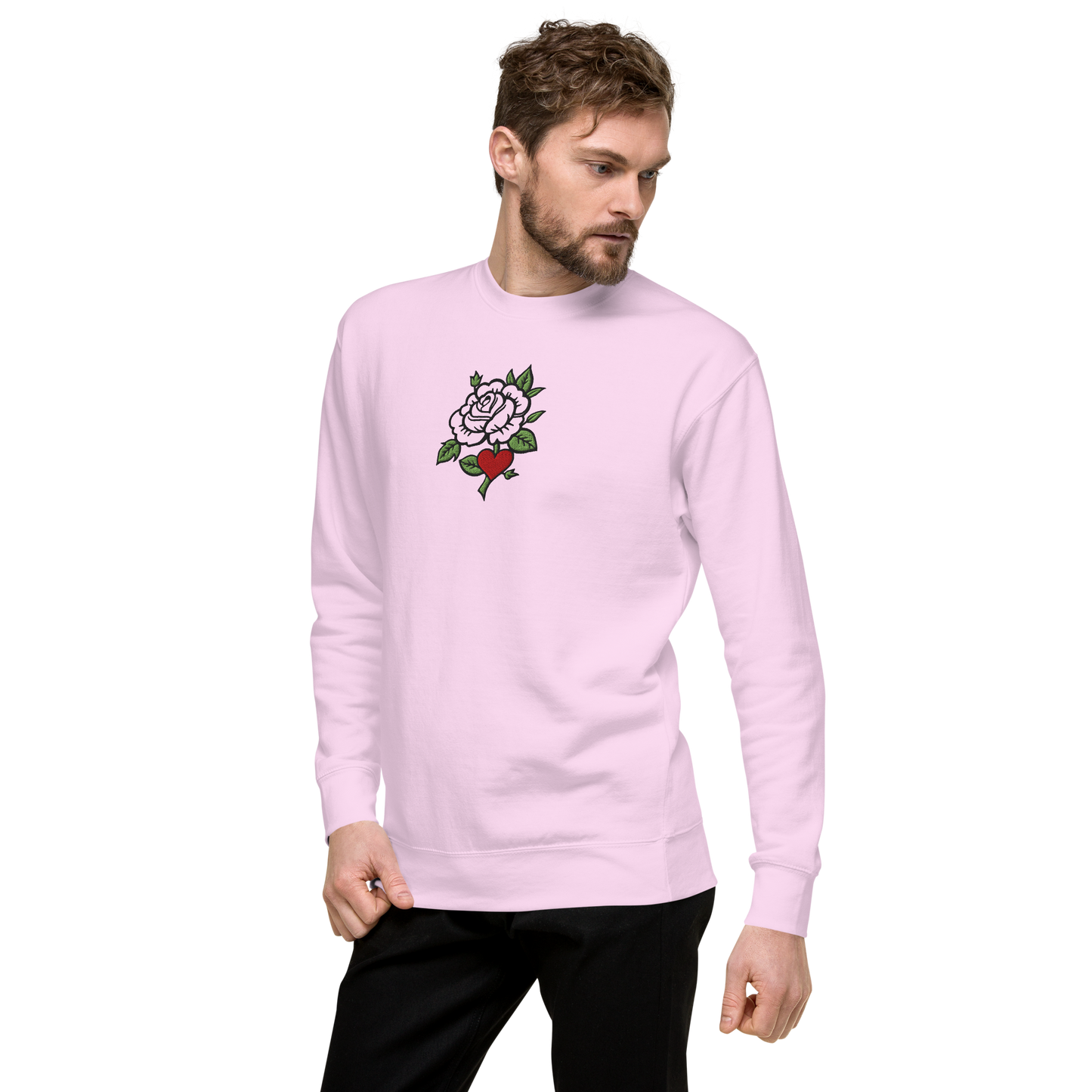 Still Blooming Embroidery Sweatshirt