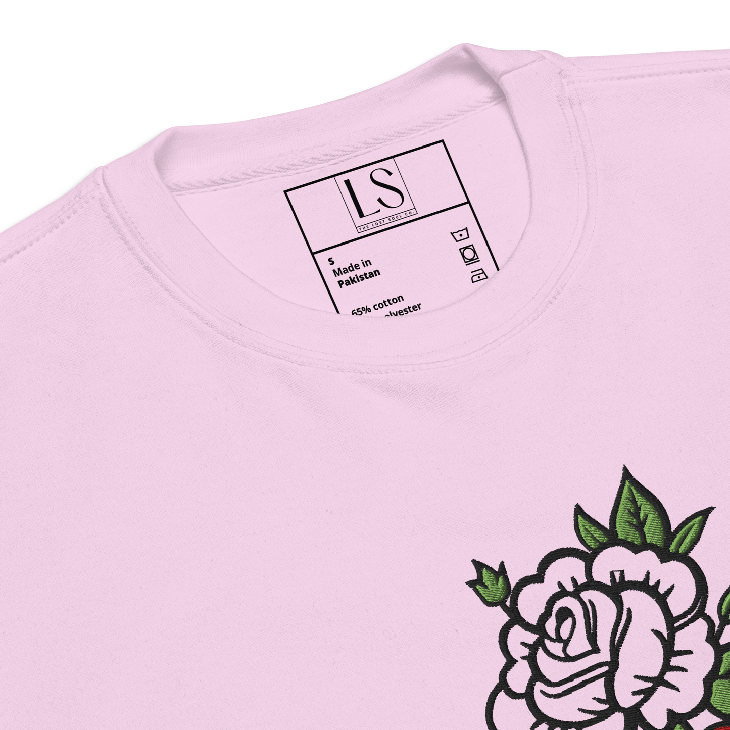 Still Blooming Embroidery Sweatshirt