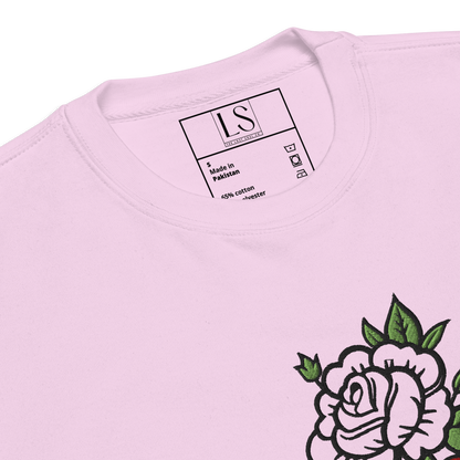 Still Blooming Embroidery Sweatshirt