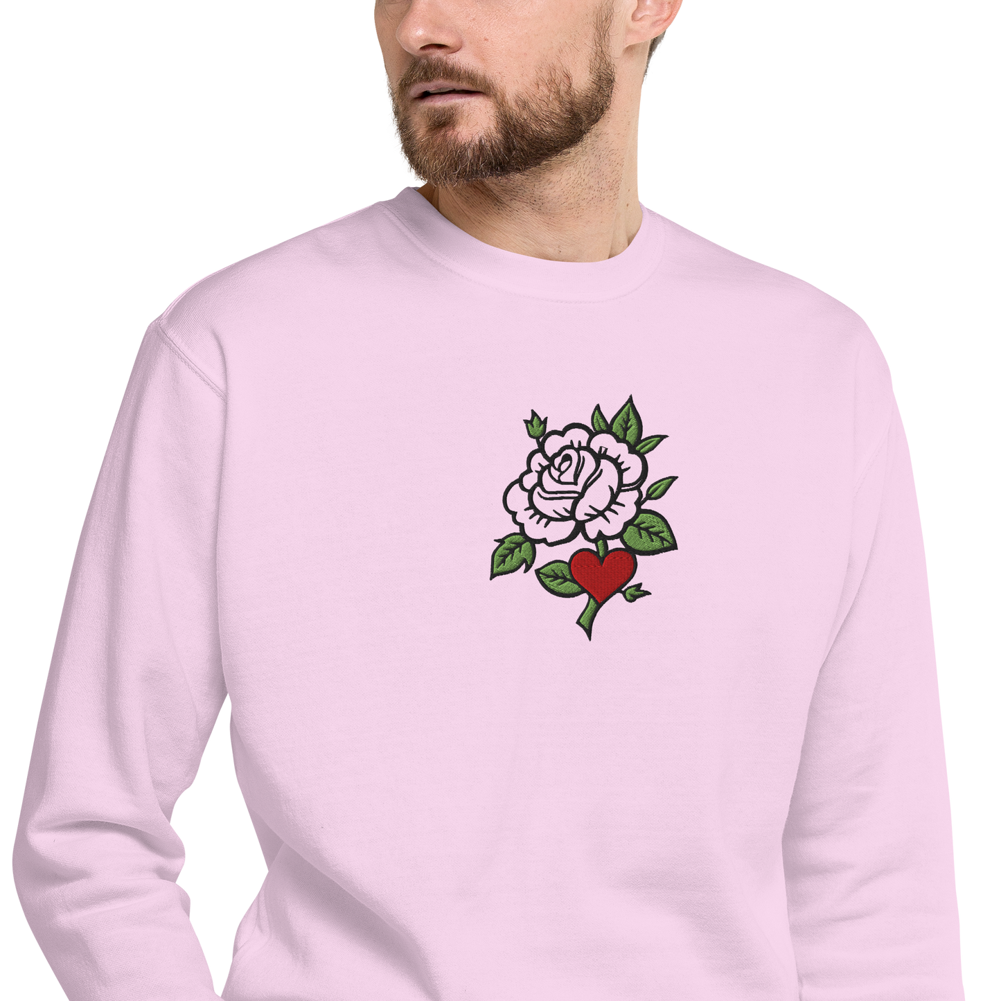 Still Blooming Embroidery Sweatshirt