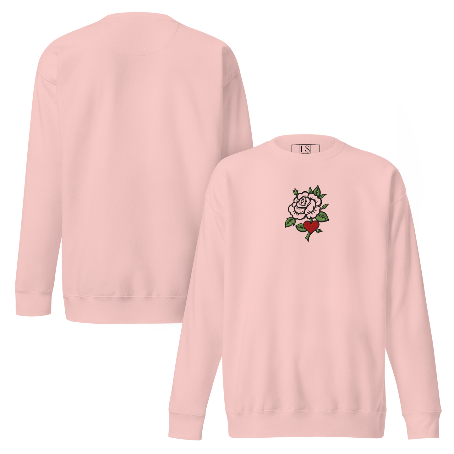 Still Blooming Embroidery Sweatshirt