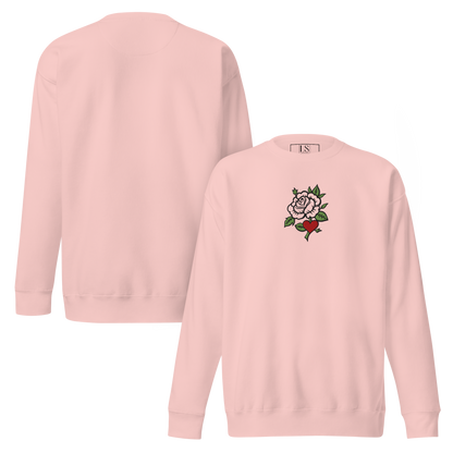 Still Blooming Embroidery Sweatshirt