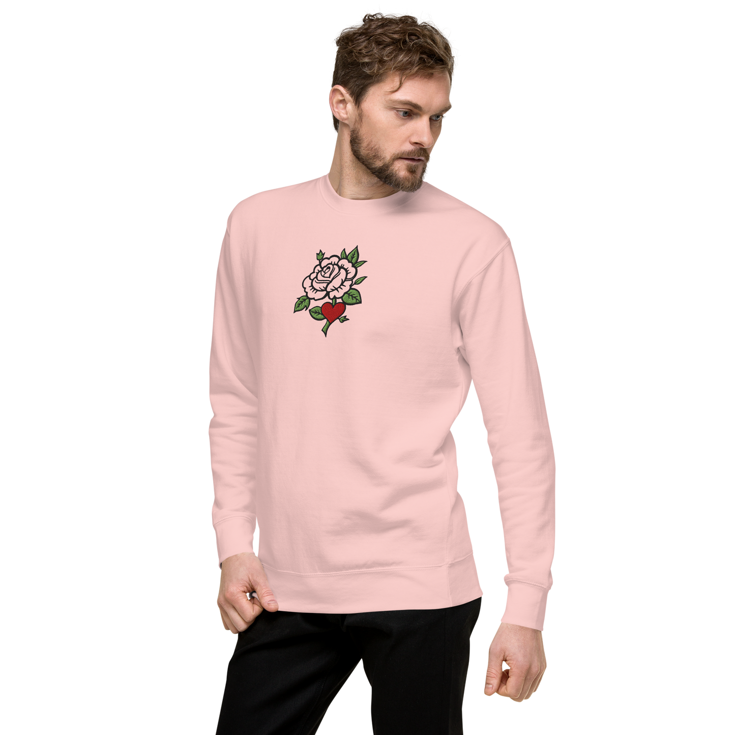 Still Blooming Embroidery Sweatshirt