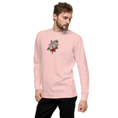 Still Blooming Embroidery Sweatshirt