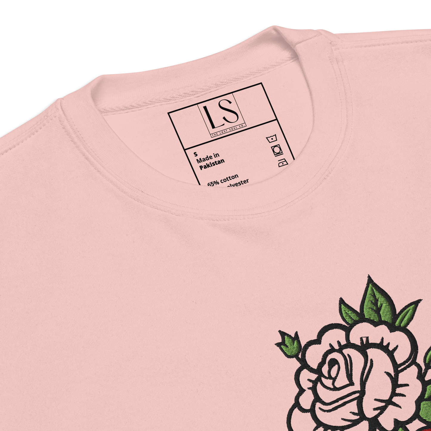 Still Blooming Embroidery Sweatshirt