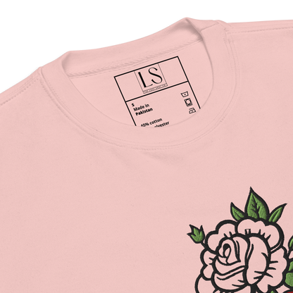 Still Blooming Embroidery Sweatshirt