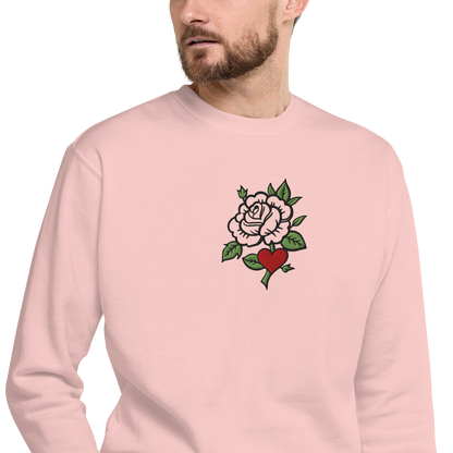 Still Blooming Embroidery Sweatshirt