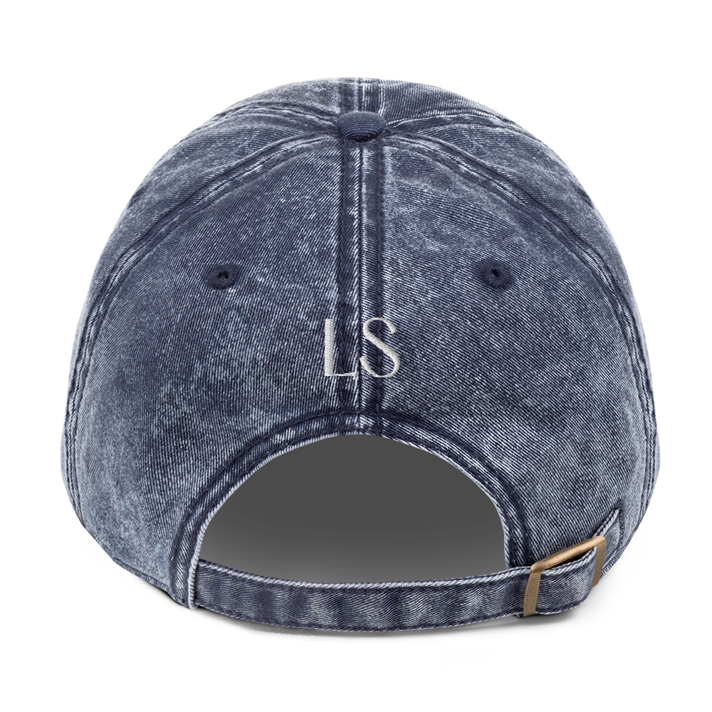 Flaming Heart Vintage Hat