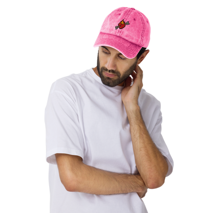 Flaming Heart Vintage Hat