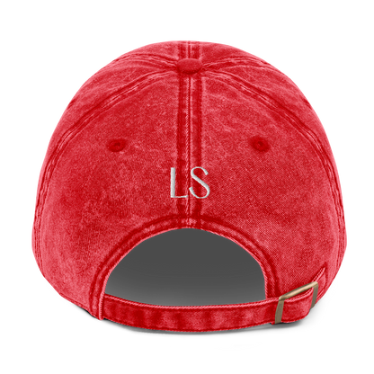 Flaming Heart Vintage Hat