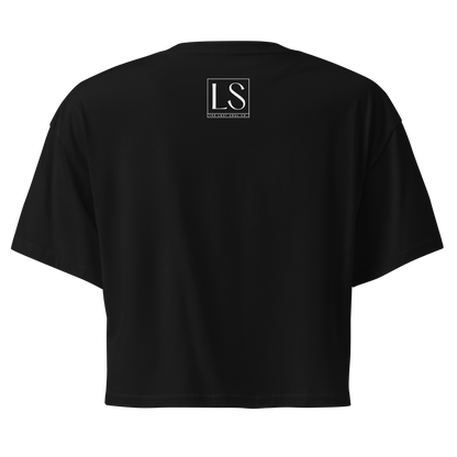 She Trains in Silence – Women’s Crop Top | LS-GCT02