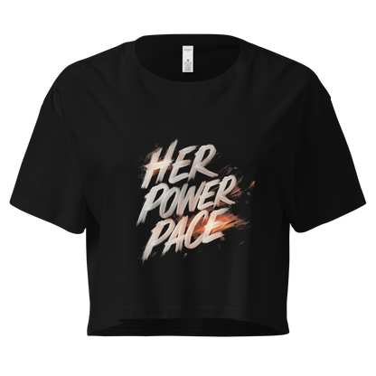 Her Power Pace – Women’s Crop Top | LS-GCT01