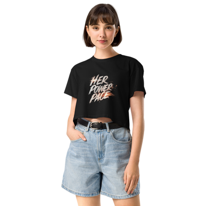 Her Power Pace – Women’s Crop Top | LS-GCT01