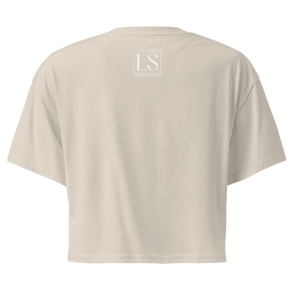 MAKE SWEAT YOUR CROWN – Women’s Crop Top | LS-GCT03