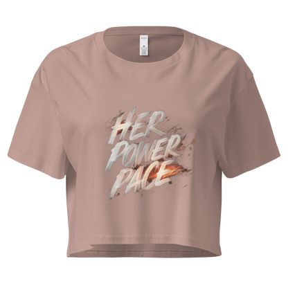 Her Power Pace – Women’s Crop Top | LS-GCT01