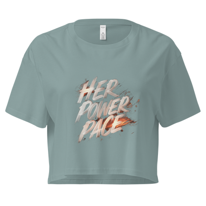 Her Power Pace – Women’s Crop Top | LS-GCT01