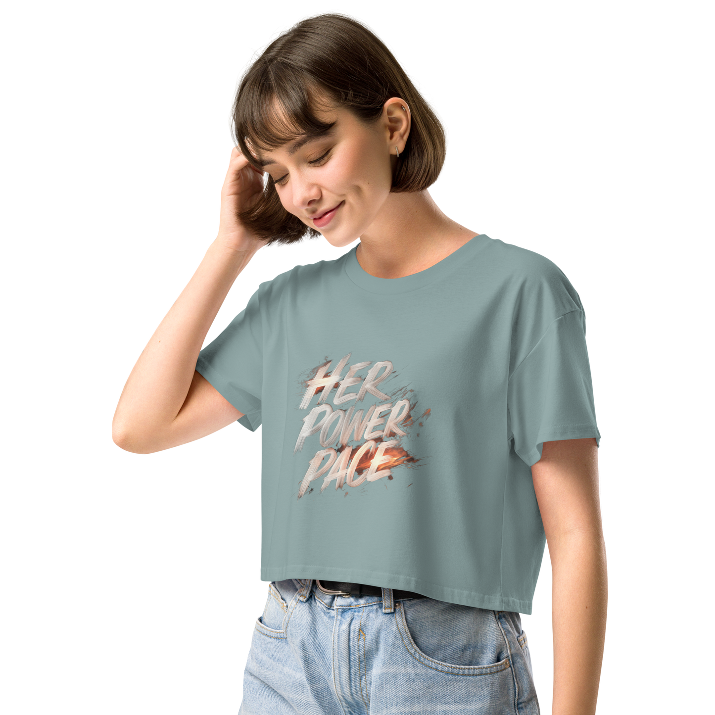 Her Power Pace – Women’s Crop Top | LS-GCT01